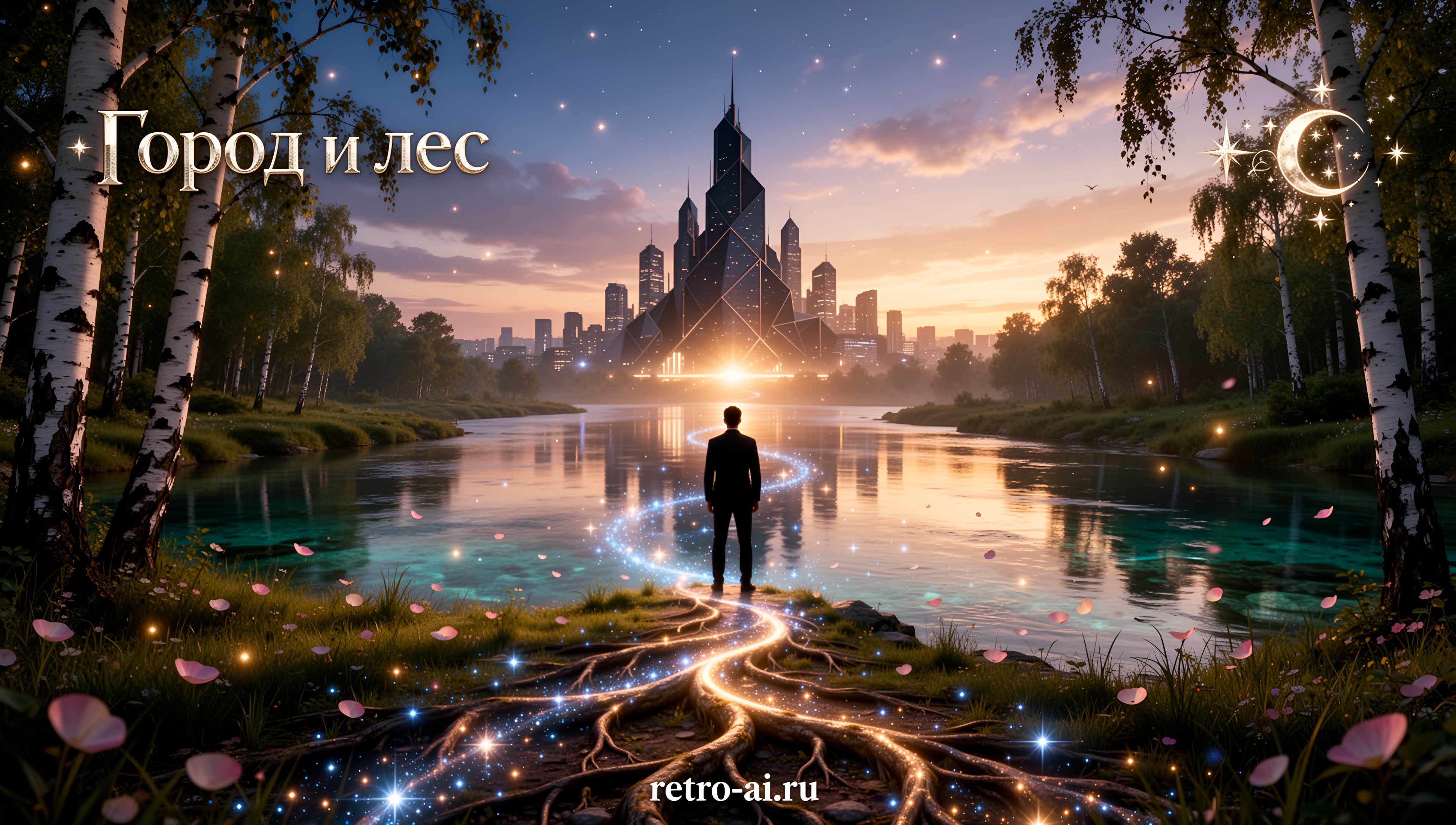 Город и лес